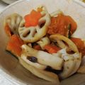 低カロ探検隊's cooksnap of when they made ♡かぼちゃとレンコンの煮物♡.