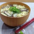 Yukiまむ's cooksnap of when they made とろみスープ・もやしと椎茸と卵のスープ.