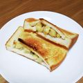 ＊なぁ＊'s cooksnap of when they made 簡単☆チョコバナナトースト.