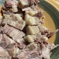 くじら食堂's cooksnap of when they made 柔らか蒸し豚でヘルシー♡サムギョプサル.