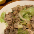 dandp's cooksnap of when they made 豚バラのレモンネギ塩キャベツ炒め♪♪.