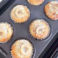 ３５９'s cooksnap of when they made 米粉で作る☆バナナヨーグルトマフィン。.
