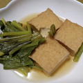 じゅんともた's cooksnap of when they made 厚揚げと小松菜のさっと煮.