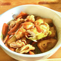 riosレシピ's cooksnap of when they made オイスターでこくウマ♪里芋と豚肉の炒め物.