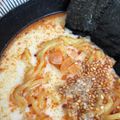 yossheep's cooksnap of when they made 超速！休日お昼もこわくない！！豆乳担々麺.