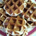 ゆずカフェ's cooksnap of when they made おいも感たっぷり♪さつまいものワッフル.