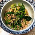˚✧₊⁎ゆう˚✧₊⁎'s cooksnap of when they made サバ缶と小松菜のゴマぽん酢☆冬サラダ.