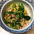 ˚✧₊⁎ゆう˚✧₊⁎'s cooksnap of when they made サバ缶と小松菜のゴマぽん酢☆冬サラダ.