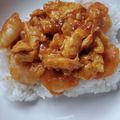 ィクラちゃん's cooksnap of when they made 卵入りでふわふわ♪エビチリ丼.