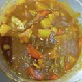 yama_miu's cooksnap of when they made ✿大根入り♡カレーライス✿.