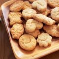 ＊tomomama＊'s cooksnap of when they made サクサク☆型抜きクッキー.