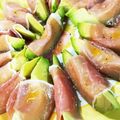 あんずりん's cooksnap of when they made 簡単おもてなし料理 アボカドの生ハム巻き.