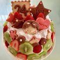 ひさピー's cooksnap of when they made クリスマスケーキ（レアチーズズコット）.