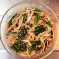 クックUSPNOC☆'s cooksnap of when they made もやしとほうれん草の中華風和え物.
