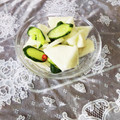 めみたん☆'s cooksnap of when they made 簡単！カブと胡瓜の白だし漬け.
