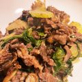 ciomam's cooksnap of when they made 牛肉とセロリのオイスター炒め.