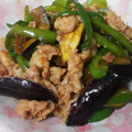 ちさポン's cooksnap of when they made 豚肉とピーマンとなすの甘辛炒め.