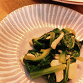 イソフラボンボン☆'s cooksnap of when they made 柚子胡椒とチーズで小松菜洋風おひたし.