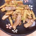 クック37V6W1☆'s cooksnap of when they made 山芋と豚ロースのバターにんにく炒め！.