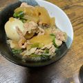 てるみんと's cooksnap of when they made 大根、ねぎ、豚肉の煮物.