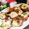 ゆるмαмα's cooksnap of when they made 椎茸のイカの塩辛＆チーズのせ焼き.