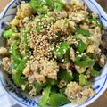 ぽっぽマスター's cooksnap of when they made 簡単！激ウマ！ピーマン卵ツナごま味噌炒め.