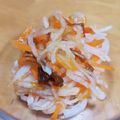 Ｕ子310's cooksnap of when they made 大根と干し柿の紅白なます✿.