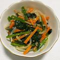 もぐ・ω・くま's cooksnap of when they made 妊婦飯♪ほうれん草のナムル.