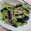 みっちゃん❇️68's cooksnap of when they made 揚げなすと牛肉のエスニックサラダ.