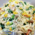 mrclover's cooksnap of when they made シチュールーで、簡単クリームパスタ♪.