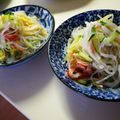 kurukurumin's cooksnap of when they made 中華ドレも簡単手作り♪春雨サラダ.