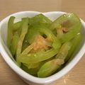 ねみねみ's cooksnap of when they made 即席ビニール袋ひとつで青トマトの浅漬け.