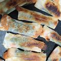 ミイシ's cooksnap of when they made 明太子もちチーズのパリパリ焼き.