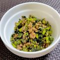 ☆あいちゃん's cooksnap of when they made 子供が大好き☆大根の葉っぱで肉そぼろ.