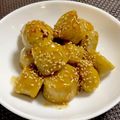 ☆あいちゃん's cooksnap of when they made 食材1つで☆さといもの唐揚げ風☆.