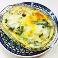 あっこ姉's cooksnap of when they made かぼちゃとほうれん草のひき肉グラタン♪.