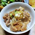 和☆2049's cooksnap of when they made お昼にもちょうどいい豚肉ネギだれ丼.