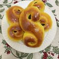 さかなちゃんの記録's cooksnap of when they made ☆ルッセカット☆Lussekatter.
