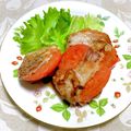 サンディサンディ's cooksnap of when they made 豚肉巻きトマトステーキ.