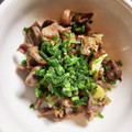 idahomiho's cooksnap of when they made お酒と塩だけ～砂肝とにんにくの煮物.