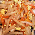 ☆ドキンちゃん☆”'s cooksnap of when they made 大根と人参のたまごきんぴら.