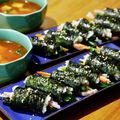 マユガリータ's cooksnap of when they made コマキンパ（ミニキンパ）꼬마김밥.