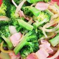 ☆★ふーママ☆★'s cooksnap of when they made 簡単！ブロッコリーと玉ねぎのベーコン炒め.