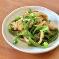 まなポコ's cooksnap of when they made 油揚げと大根の青椒肉絲風.