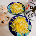 へい♡ゆー♡'s cooksnap of when they made もやしと油揚げの炒めもの.