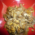 Lemon0790's cooksnap of when they made 舞茸、玉ねぎ、卵のオイスター炒め.