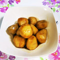 ♪としクック♪'s cooksnap of when they made 定番おかず☆里いもの煮っころがし.
