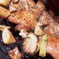 ふぁんころ's cooksnap of when they made 骨付きもも肉と野菜のオーブン焼き.