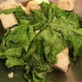 くぅちょこらんたん's cooksnap of when they made 残ったサンチュで！　ピリ辛ごま和え.