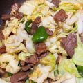 aYaKumaKen's cooksnap of when they made 牛肉とキャベツのオイスター醤油炒め.